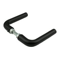 AMI deurkrukken 361 L-model - deurdikte 53/57mm - zwart - 739042 - thumbnail