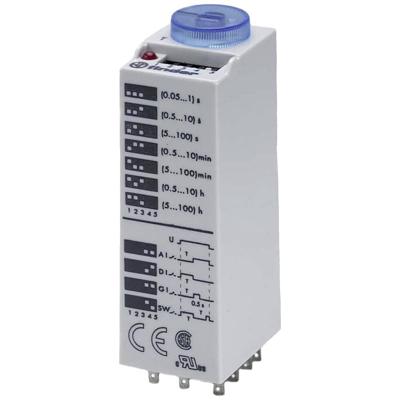 Finder 85.03.0.012.0000 85.03.0.012.0000 Tijdrelais Multifunctioneel 1 stuk(s) 3x wisselcontact