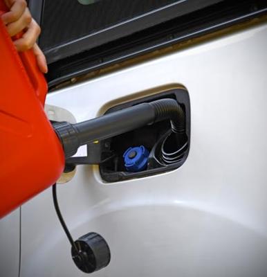 Kunststof jerrycan - XL TECH - 506021 - Inhoud 10 liter - Speciaal goedgekeurd voor koolwaterstoffen