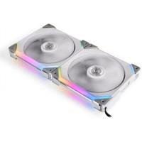 Lian Li UF-SL140-2W PC-ventilator Wit (b x h x d) 140 x 140 x 25 mm Incl. LED-verlichting - thumbnail