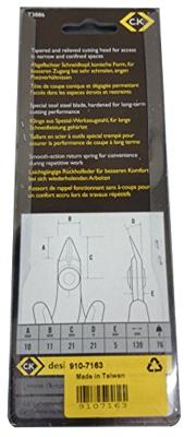 C.K Ecotronic T3886 ESD Printtang Zonder facet 139 mm C.K Ecotronic T3886 ESD Printtang Zonder facet 139 mm