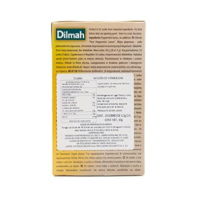 Dilmah Thee Pure Pepermunt 20 zakjes