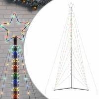 VidaXL Led-kerstboom 861 leds kleurrijk 478 cm - thumbnail