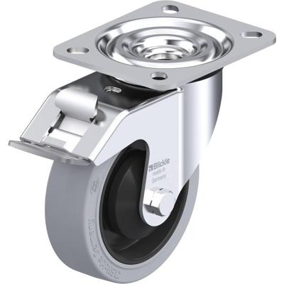 Blickle L-POEV 100KA-FI-SG Zwenkwiel met rem Wieldiameter: 100 mm Draagvermogen (max.): 200 kg 1 stuk(s)