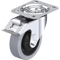 Blickle L-POEV 100KA-FI-SG Zwenkwiel met rem Wieldiameter: 100 mm Draagvermogen (max.): 200 kg 1 stuk(s) - thumbnail