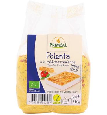 Primeal Polenta mediterranean bio 250 Gram Primeal Polenta mediterranean bio 250 Gram