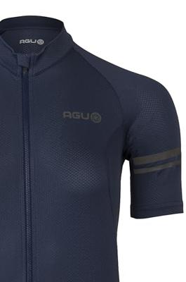AGU Core Fietsshirt Essential Dames Deep Blue - Blauw - S