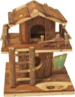 Hamsterhuis boomhut natural 22 cm Gebr. de Boon - Gebr de boon - thumbnail