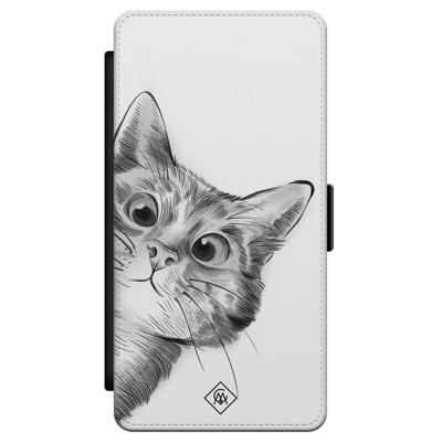 Samsung Galaxy S21 flipcase - Kat kiekeboe