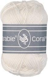 Durable Coral Mini 310 White - Haakgaren / Breigaren