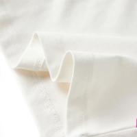 Kindershirt met lange mouwen pailletten hart 116 ecru - thumbnail