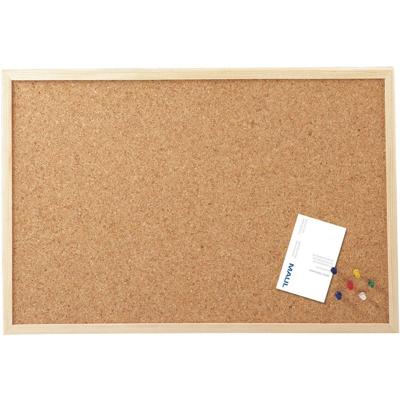 MAUL prikbord kurk met houten frame 40 x 30cm