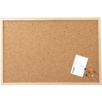 MAUL prikbord kurk met houten frame 40 x 30cm - thumbnail