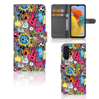 Samsung Galaxy M14 | Wallet Case | met Pasjes | Punk Rock - thumbnail