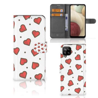 Samsung Galaxy A12 | Telefoon Hoesje | Hearts Samsung Galaxy A12 | Telefoon Hoesje | Hearts