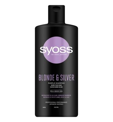 Syoss Shampoo blonde & silver 440 Milliliter Syoss Shampoo blonde & silver 440 Milliliter