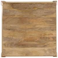 VidaXL Salontafel 80x80x40 cm massief mangohout - thumbnail