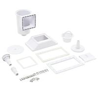 VidaXL 11-delige zwembadskimmer 34,3x25x30,5 cm - thumbnail