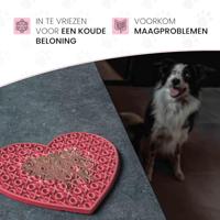 Eat Slow Live Longer Lick Mat Lovely Pink - thumbnail