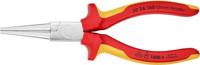 Knipex 30 36 160 Langbektang Verchroomd Ronde Bek 160mm VDE - thumbnail