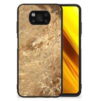 Xiaomi Poco X3 | X3 Pro Marmeren Print Telefoonhoesje Marmer Creme - thumbnail