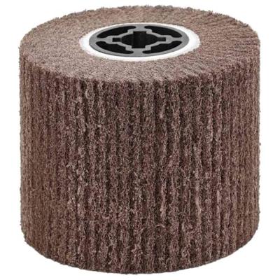 VidaXL Schuurrollen 3 pcs bruin 12 x 12 x 10 cm synthetische vezel VidaXL Schuurrollen 3 pcs bruin 12 x 12 x 10 cm synthetische vezel