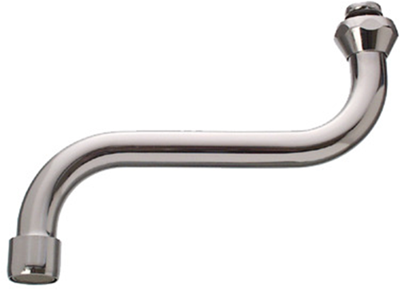 Cornat zwenkuitloop wandkraan s-vorm 150mm - tec351001