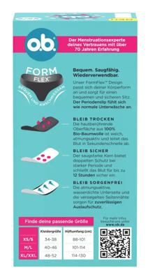 OB Menstruatie Ondergoed Classic M/L