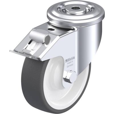 Blickle LKR-POTH 125KA-FI Zwenkwiel met rem Wieldiameter: 125 mm Draagvermogen (max.): 350 kg 1 stuk(s)