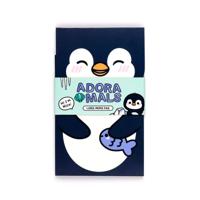 Adoramals Penguin Flip Open Memoblok - thumbnail