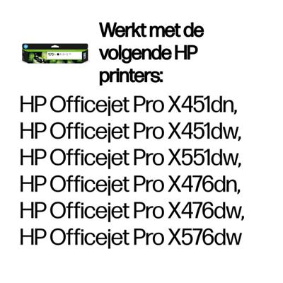 HP Inktcartridge 970XL Origineel Zwart CN625AE Inkt - thumbnail