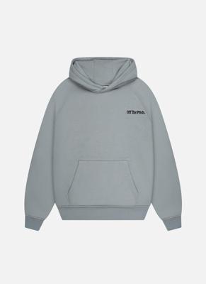 Off The Pitch Wardrobe Essentials Hoodie Heren Grijs - Maat S - Kleur: Grijs | Soccerfanshop