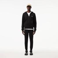 Lacoste Hooded Zipper Trainingspak Heren Zwart - Maat L - Kleur: Zwart | Soccerfanshop - thumbnail