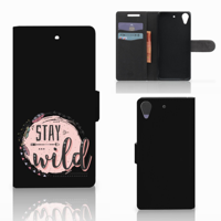 HTC Desire 628 Leuk Hoesje Boho Stay Wild - thumbnail
