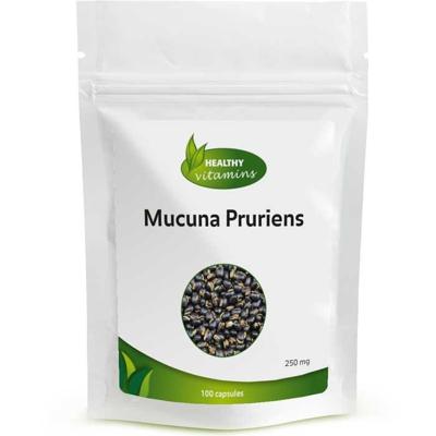 Mucuna pruriens | 100 capsules | Vitaminesperpost.nl Mucuna pruriens | 100 capsules | Vitaminesperpost.nl