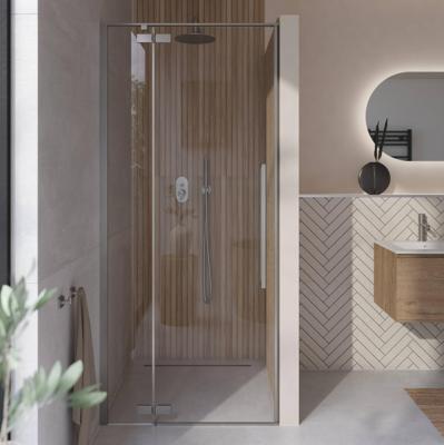 Saqu Trophy nisdraaideur incl. antikalk 80x203cm matt brushed