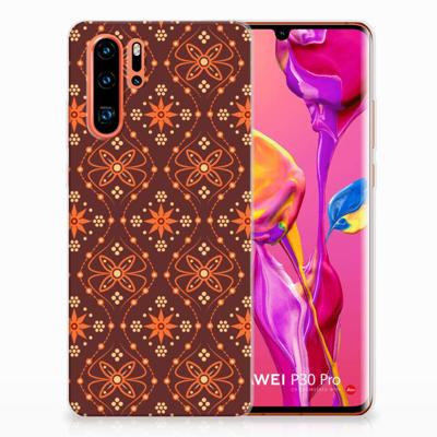 Huawei P30 Pro | TPU bumper | Batik Brown
