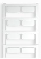 Weidmüller 1713700000 SM 27/12.5 NEUTRAL SI Apparaatmarkering Montagemethode: Plakken Markeringsvlak: 12.50 x 27 mm Zilver Aantal markeringen: 80 80 stuk(s) - thumbnail