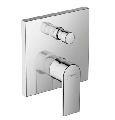 Hansgrohe Badmengkraan Inbouw Vernis Shape Eengreeps Met Geintegreerde Zekerheidscombinatie EN1717 Chroom Hansgrohe Badmengkraan Inbouw Vernis Shape Eengreeps Met Geintegreerde Zekerheidscombinatie EN1717 Chroom