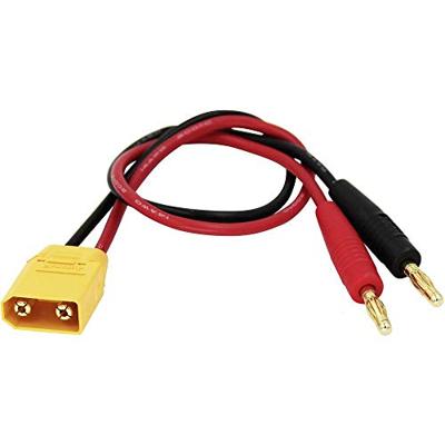 Reely Laadkabel [2x Bananenstekker 4 mm - 1x XT90-stekker] 30 cm RE-6799044
