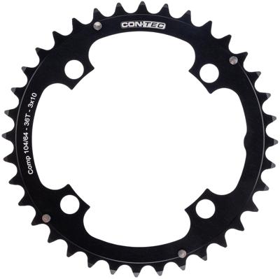 CONTEC kettingblad "c.drive" ct chain ring c.drive 104mm black