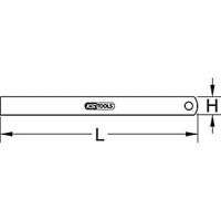KS Tools 300.0111 3000111 Duimstok Verenstaal - thumbnail