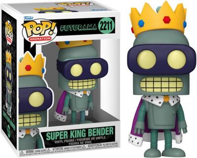Futurama Funko Pop Vinyl: Super King Bender