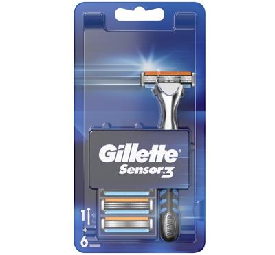 Gillette Gillette Sensor3 Scheersysteem incl - 6 Mesjes