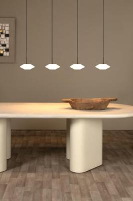 Lucide TREVOR - Hanglamp - 4xG9 - Opaal