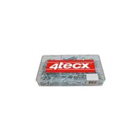 4tecx Assortiment metaalschroeven DIN 84 verzinkt 428-delig - 4095630774 - thumbnail