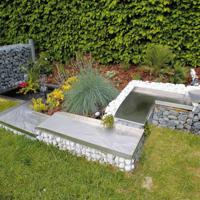 Wolga beekloop hoek links rvs - thumbnail