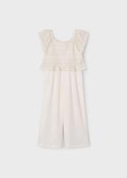 Mayoral Zomer jumpsuit meisjes - bone wit - thumbnail