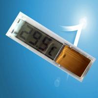 Multi-functioneel LCD 3D digitale elektronische temperatuurmeting vis tank aquarium thermometer (goud) - thumbnail