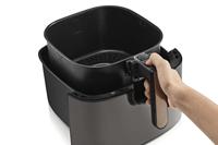 arzum AIRTASTY XL Airfryer 6 l Met display, Timerfunctie Zwart, Brons - thumbnail